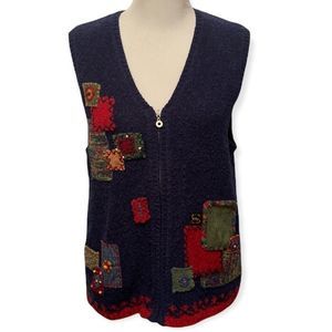 VIntage Koret City Blues Sweater Vest